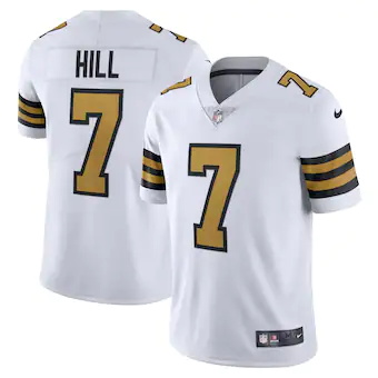 mens nike taysom hill white new orleans saints alternate va